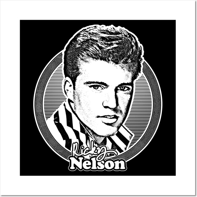 Ricky Nelson // 50s Retro Rock & Roll Aesthetic Wall Art by DankFutura